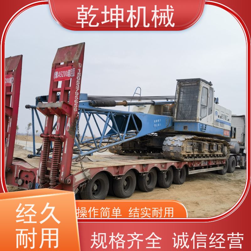乾坤机械 自动强夯机出租 灵活操作 规格多样 适应各种地基需求