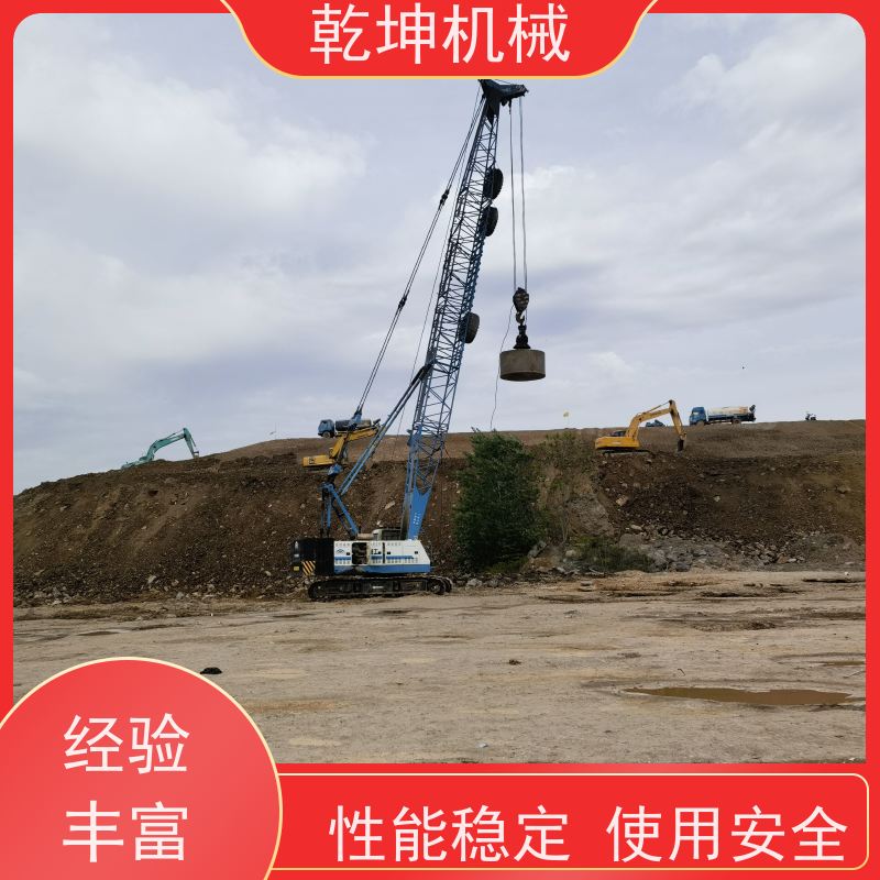 乾坤机械 企业厂房地基强夯施工 夯量轻 漏电保护装置 服务于全国