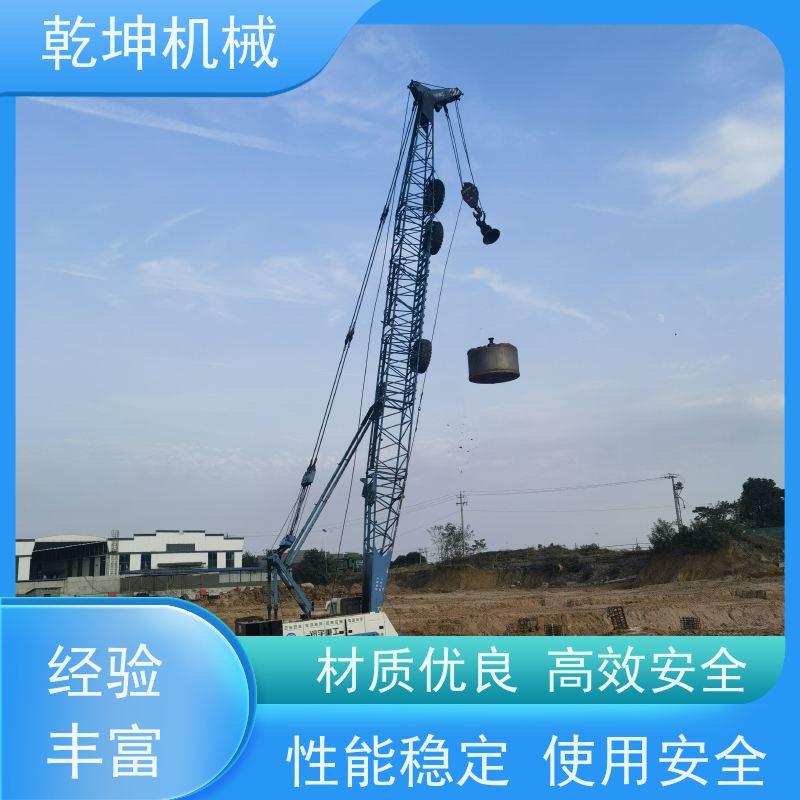 乾坤机械 高填方地基强夯施工 结构紧凑 安装简便 服务于全国