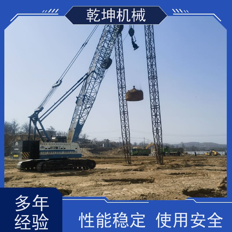 乾坤机械 出租小型强夯机 性价比高 安全性能高 工程施工队伍用