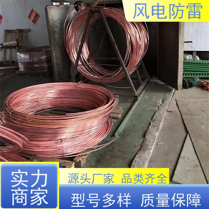 风电防雷 质量保障 可按需定做 降 阻效果好 40*4mm镀铜扁钢