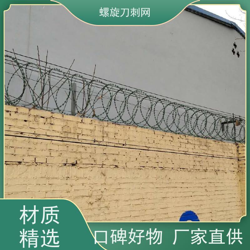 不锈钢滚笼防锈防护网高锌刀片刺网围墙防爬拉力刮刀防盗网颜色