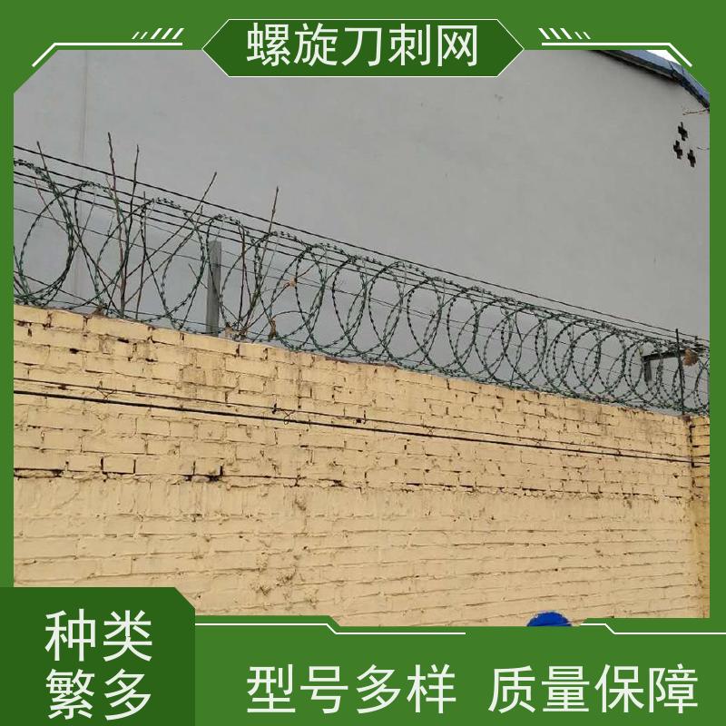 防护网带刺铁丝滚笼刀刺网片围墙防爬拉力刮刀防盗网安装