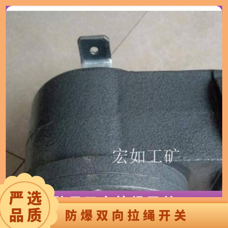 EXKLT2防爆双向拉绳开关 矿用 HR/宏如 铸铁材质
