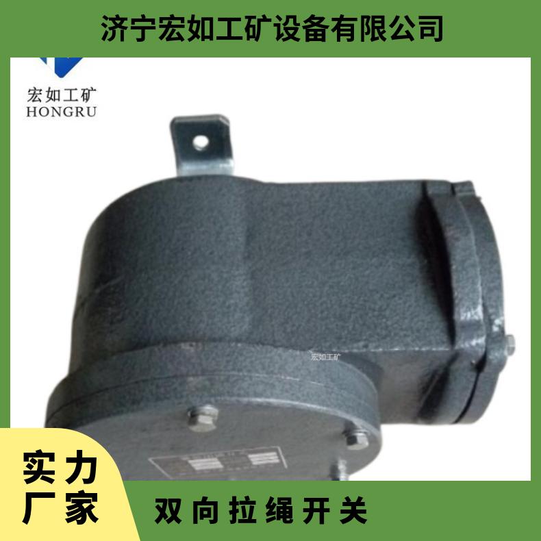 EXKLT2-II矿用防爆双向拉绳开关 铸铁材质 一开一闭