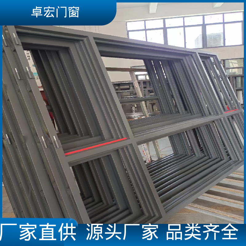 卓宏铝合金材质防火玻璃隔断坚固耐用可接工程厂家供应