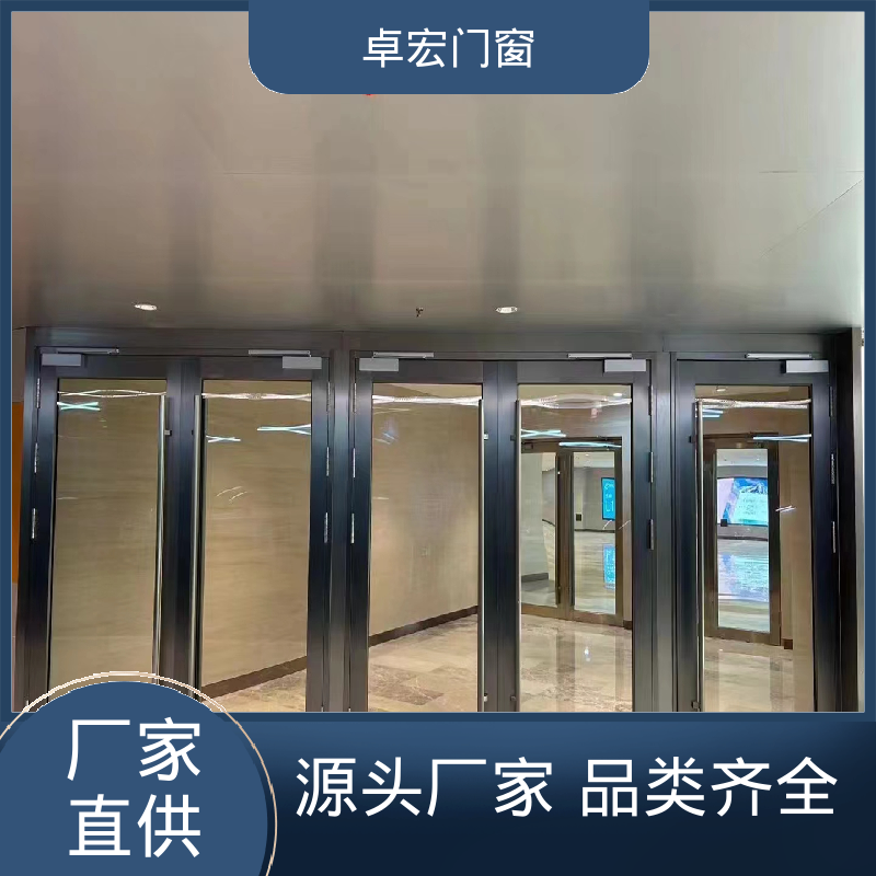 卓宏办公室百叶窗防火玻璃隔断耐磨耐用承接急单源头厂家
