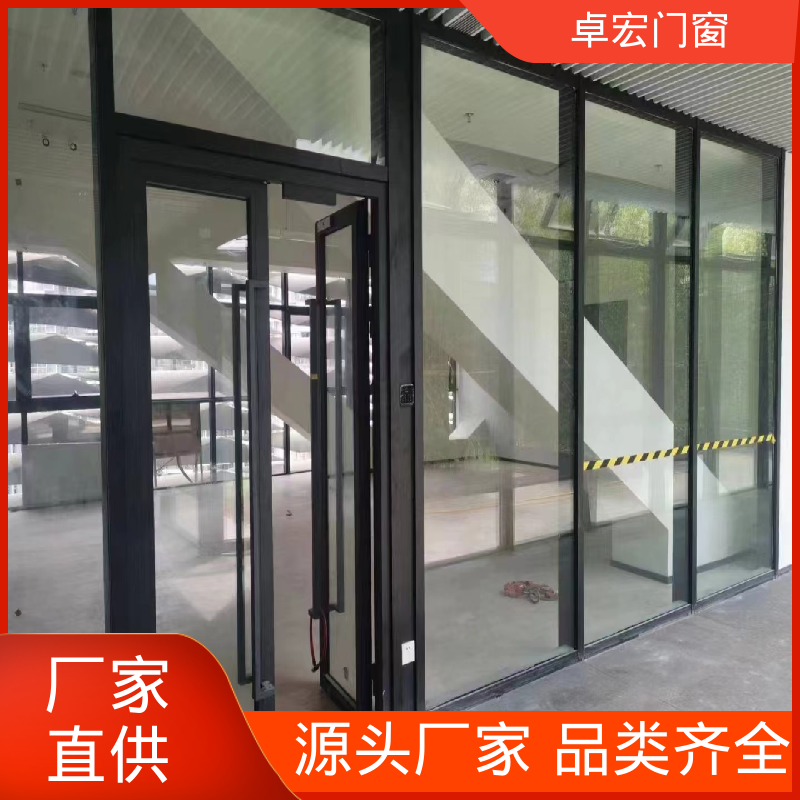 卓宏办公室百叶窗防火玻璃隔断防水防潮可接工程源头厂家