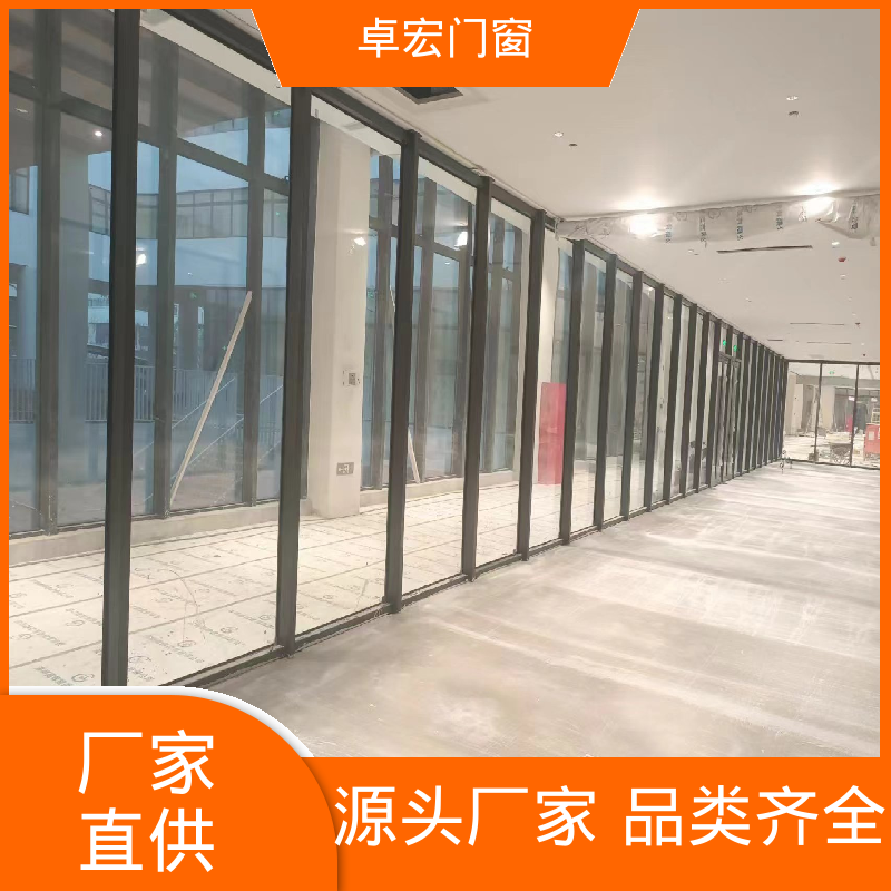卓宏商场商铺自装活动隔断防水阻燃指导安装源头厂家