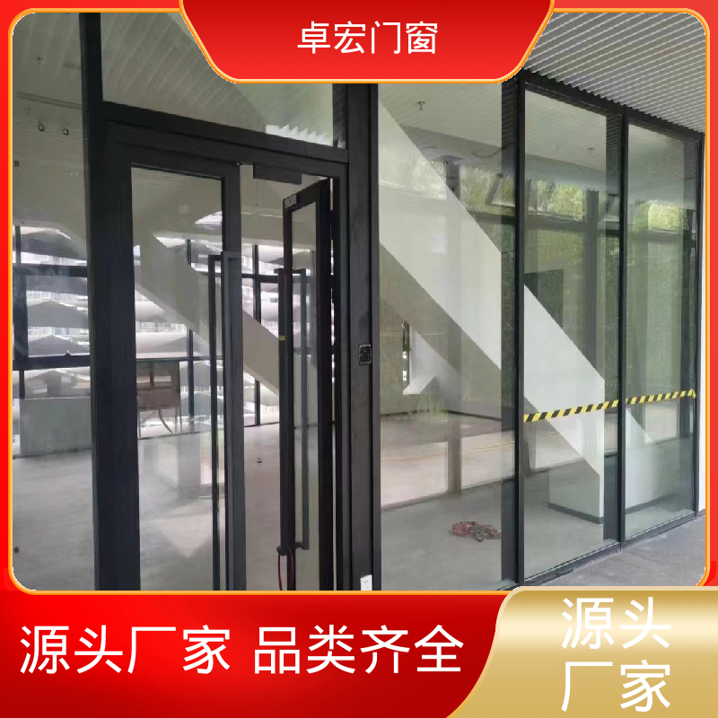 卓宏商场商铺防火玻璃隔断防水防潮免费设计厂家供应