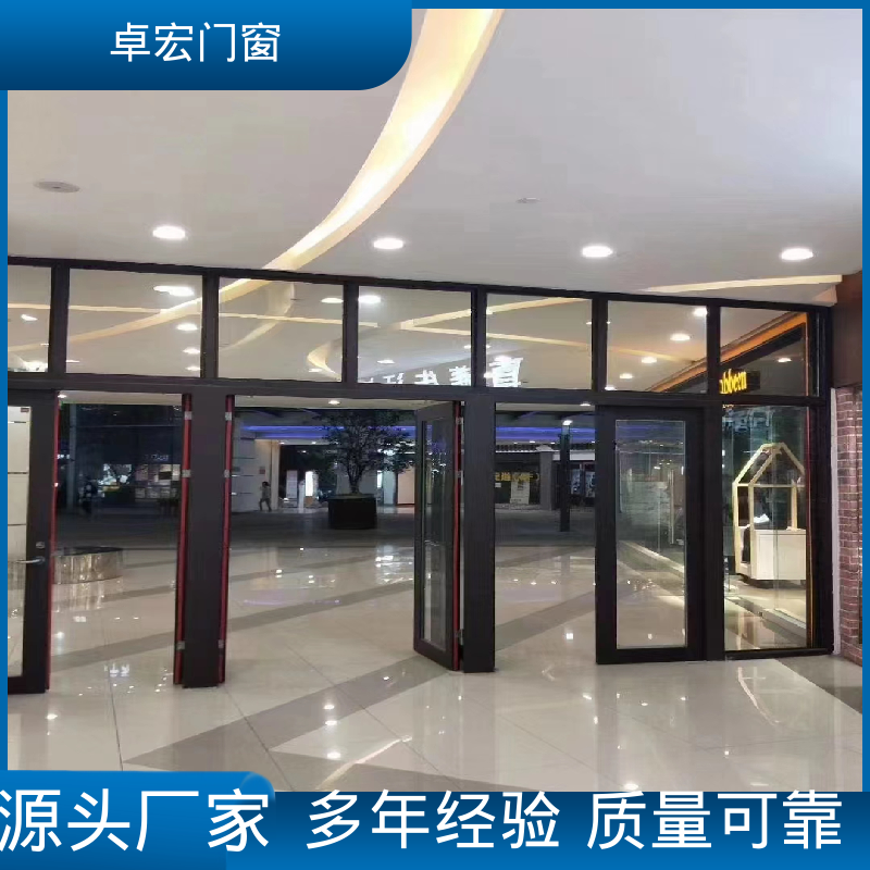 卓宏单玻双玻双层玻璃隔断防水阻燃指导安装源头厂家