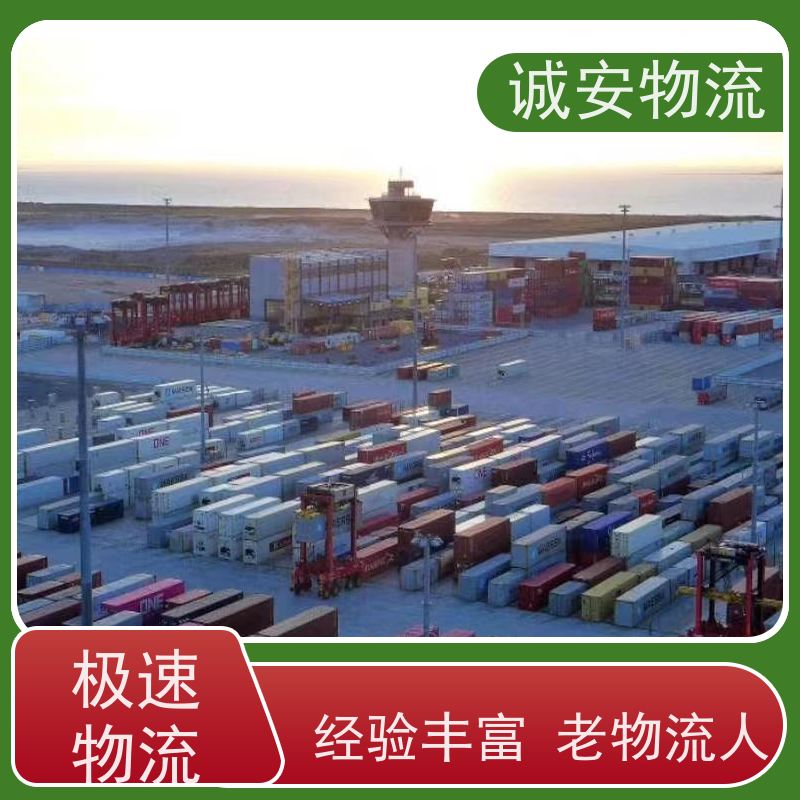 诚安物流45尺自备柜河源到深圳进口报关随时发车