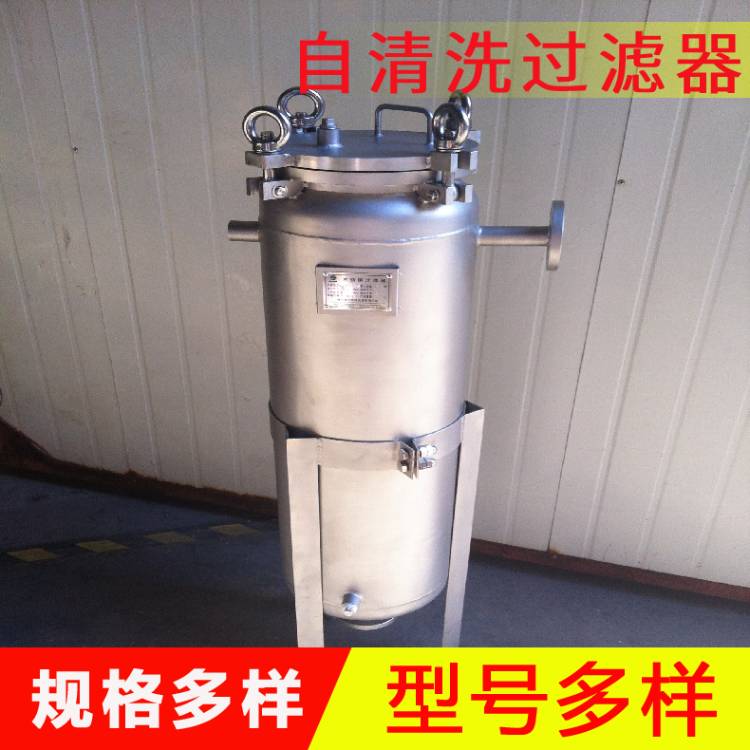 工业水自清洗过滤器 不锈钢全自动刷式过滤器