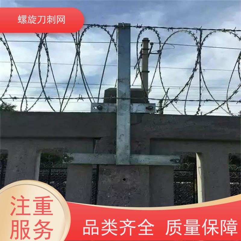 镀锌防攀爬滚刀刺120g刀片刺网高锌刺丝滚笼材质