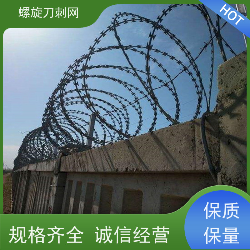院墙滚刀刺120g刀片刺网围墙防爬拉力刮刀防盗网材质