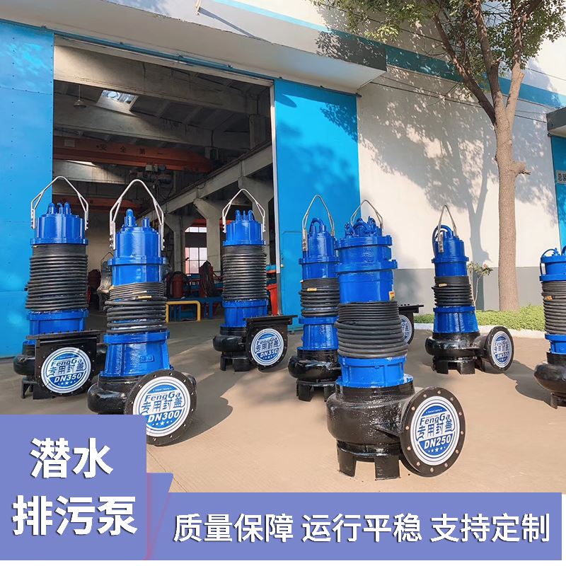 天 津WQ系列潜水排污泵 大流量 高扬程 根据客户需求定制