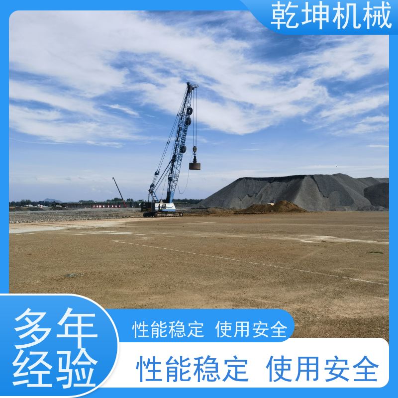 乾坤机械 自动强夯机出租 夯实能力大 作业效率高 设计先进 结构紧凑