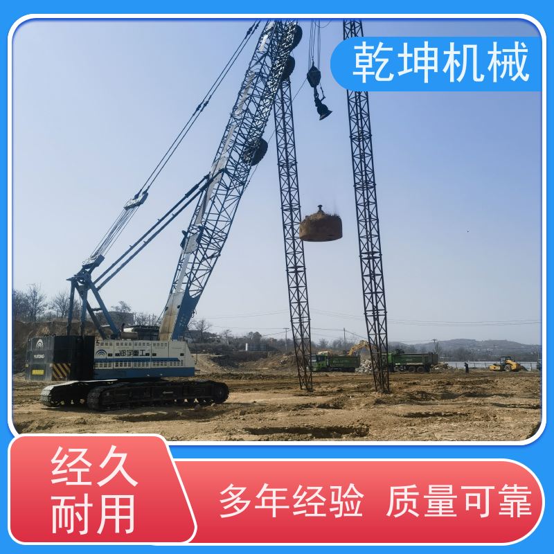 乾坤机械 道路路基高填方青 田强夯施工队 夯实能力大 作业效率高