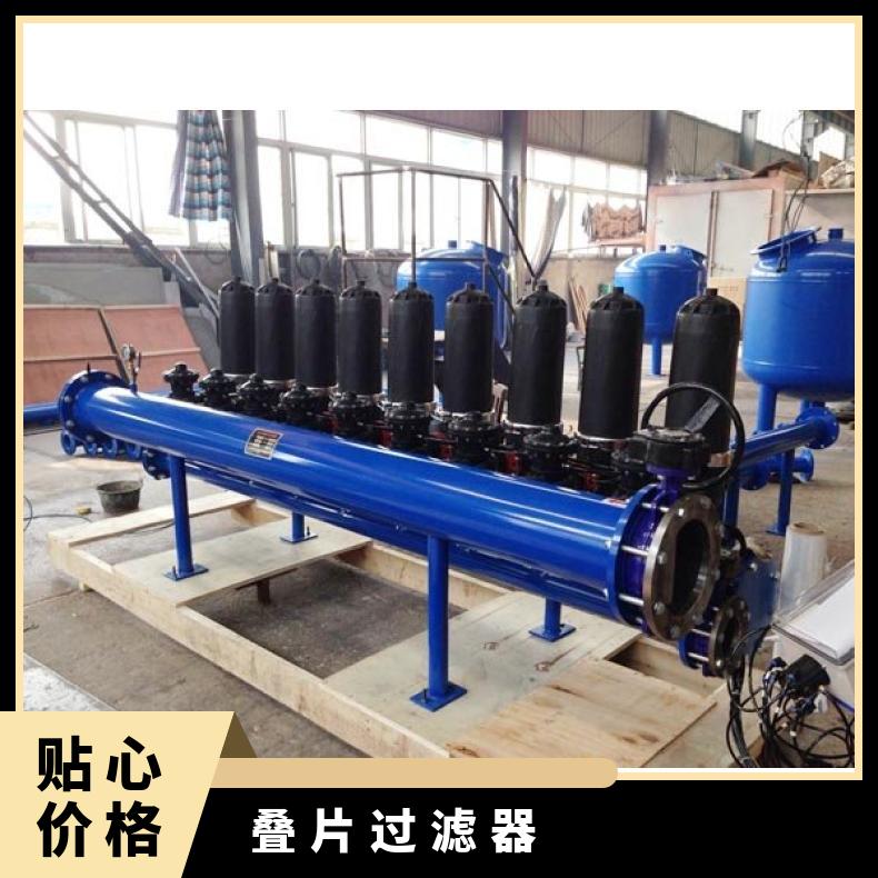 叠片式过滤器 农业灌溉定制 碳钢、不锈钢 励进 可清洗 法兰连接