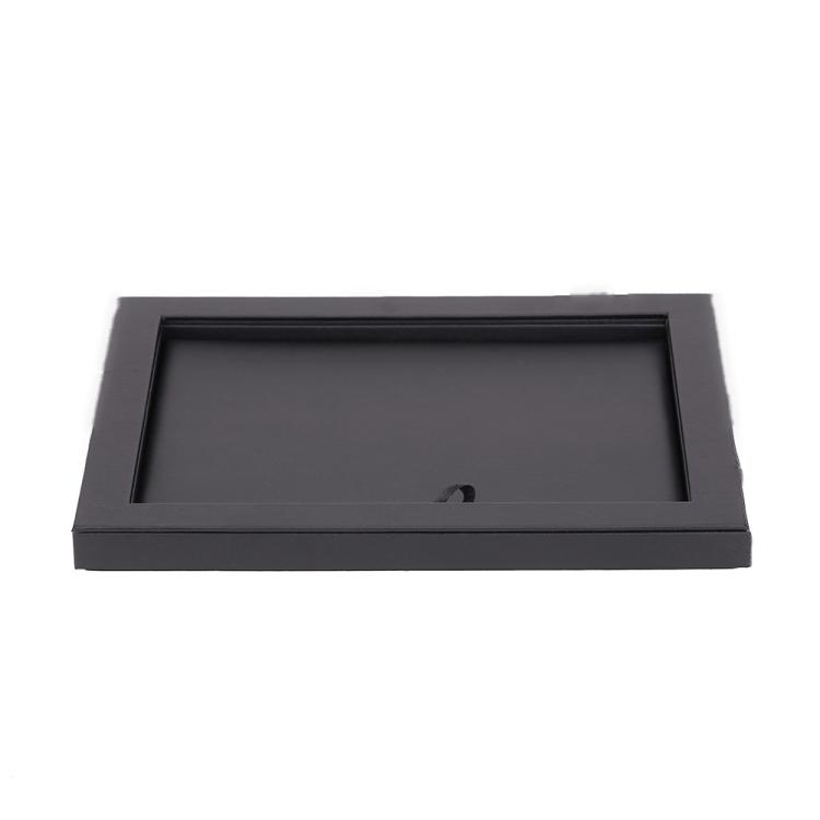 平纹PU皮革珠宝首饰展示托盘耳钉项链戒指文玩饰品看货盘加印logo