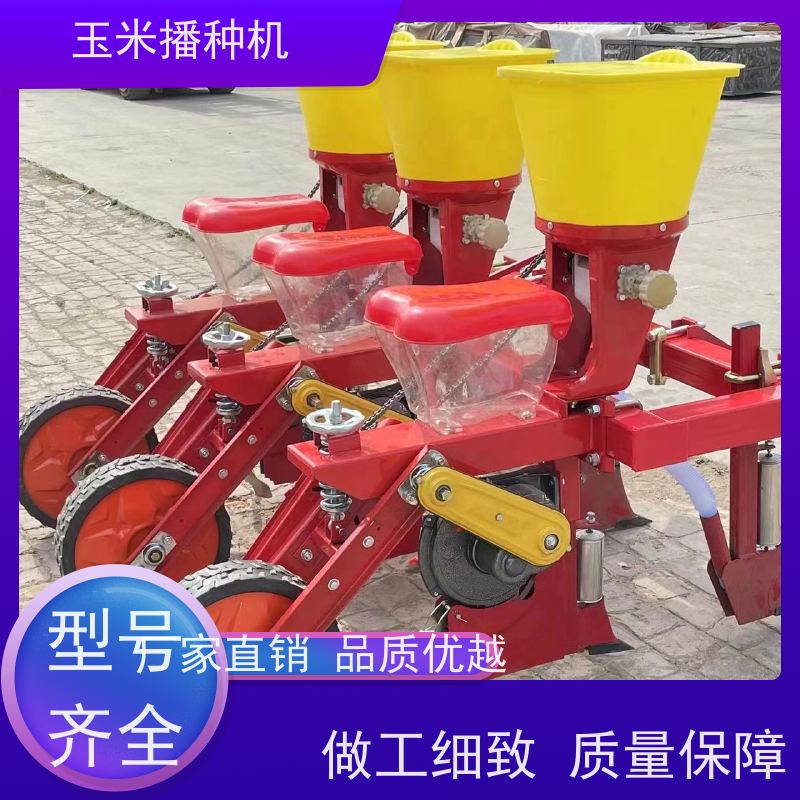 3行手推式汽油播种机 玉米大豆点播机 农用追肥机