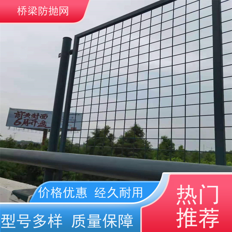 桥梁防眩网高速防落网道路防护隔离护栏网浸塑防抛网