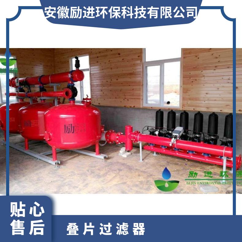 全自动叠片过滤器图纸 不锈钢 励进环保 双联 法兰连接 LJDP3-2