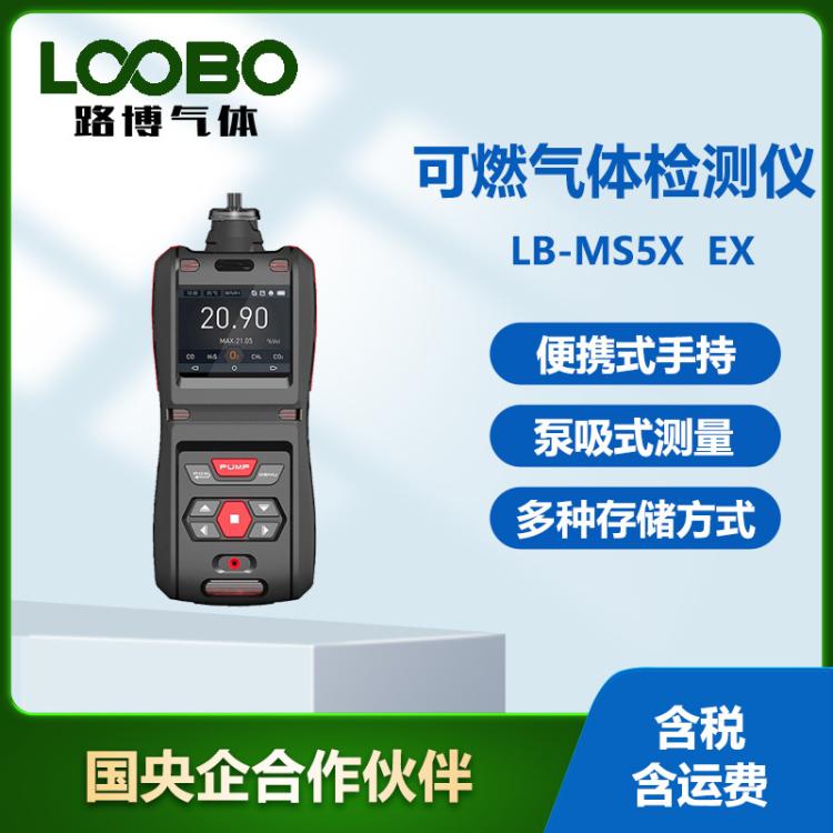 便携式Ex可燃气体检测仪LB-MS5X可 燃气体检测器