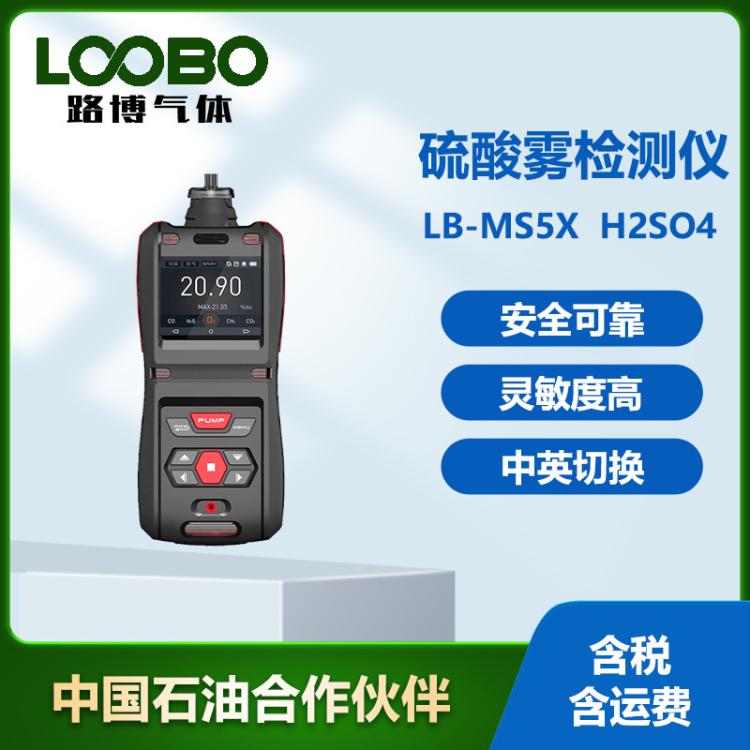 便携式硫酸雾检测仪 实时显示高精度泵吸式手持硫 酸 雾检测器