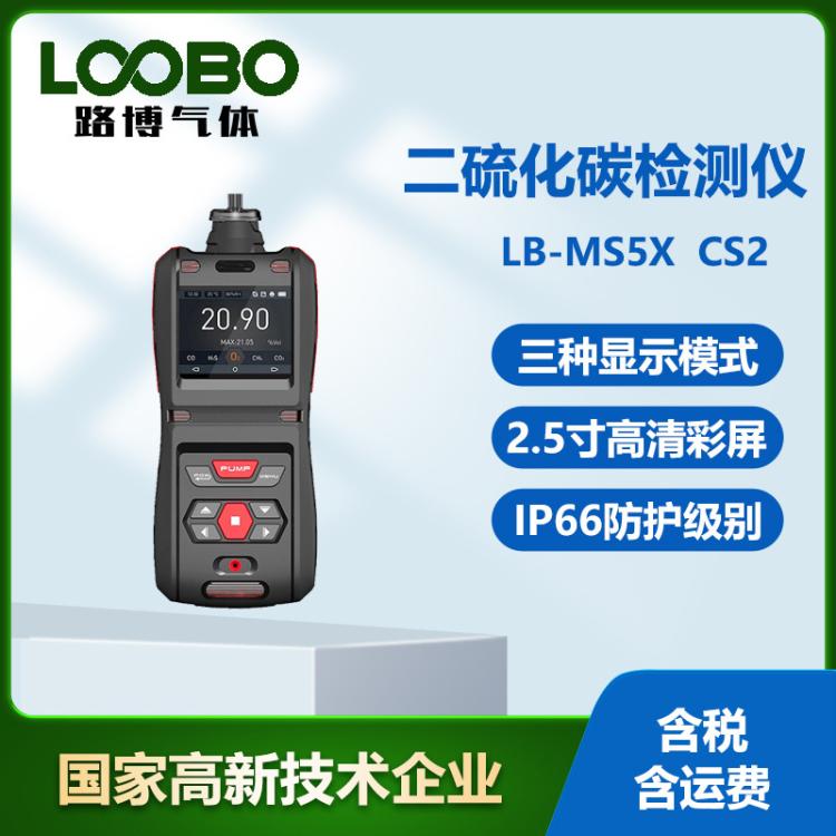便携式二硫化碳检测仪手持泵吸式CS2气体浓度泄漏分析报警仪
