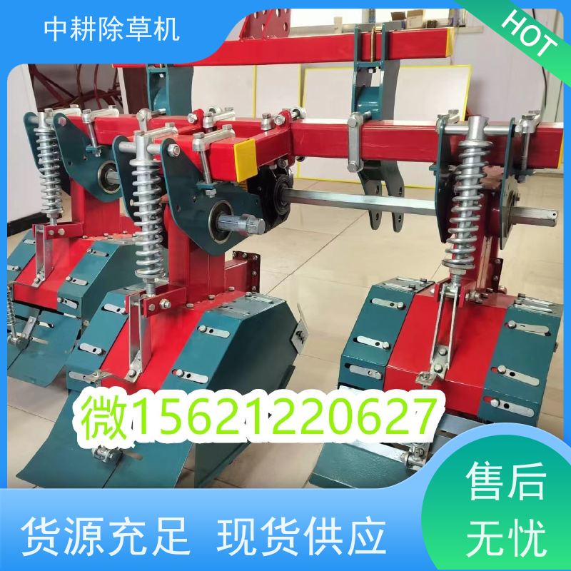 农用拖拉机带中耕施肥一体机 2行3行4行追肥机链条新款中耕除草机