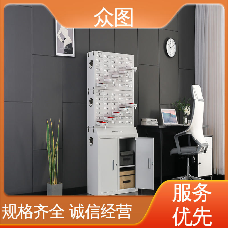 可加指纹电子密码 智能手机存储柜 车间专用 充电柜 众图