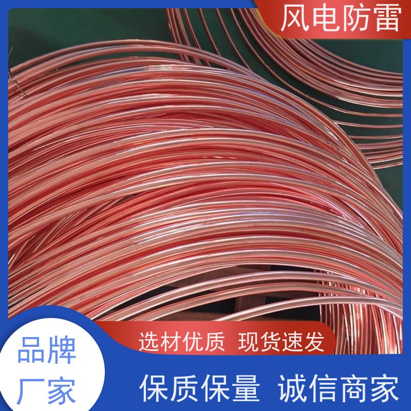 风电防雷 25*4mm镀铜扁钢 质量保障 可按需定做 降 阻效果好