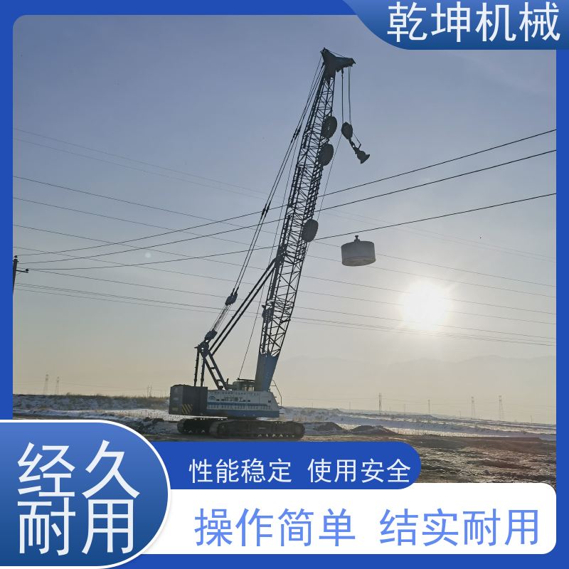 乾坤机械 出租小型强夯机 结构紧凑 安装简便 性能稳定