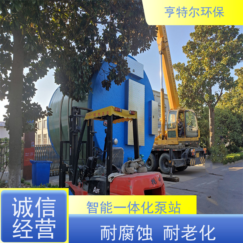 亨特尔环保 一体化预制泵站 河道雨水收集 按需定制