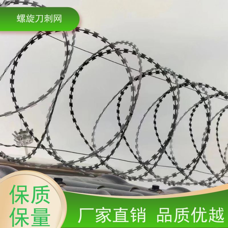 不锈钢滚笼防锈防护网镀锌刀刺网刀片刺丝颜色