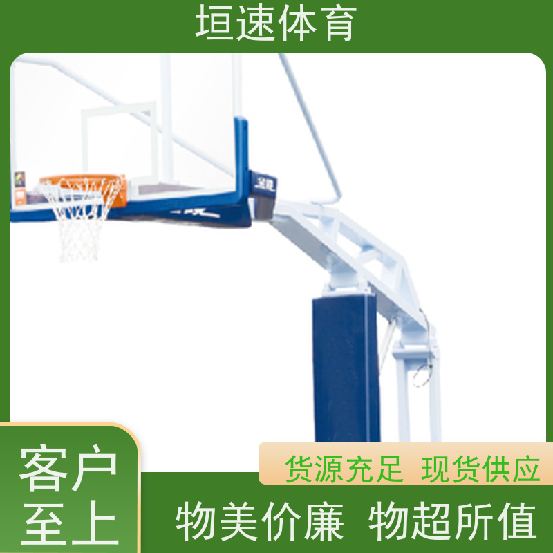 垣速体育 上海网球场器材 坚固耐用 固定式单臂篮球架