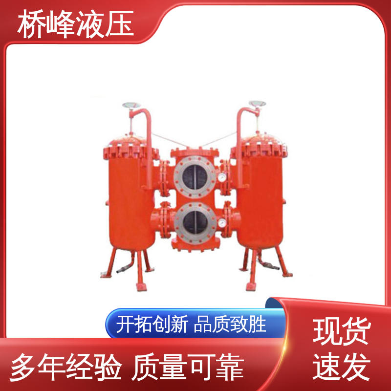 性能可靠 精工制造 品质优良 大流量双筒过滤器 桥峰