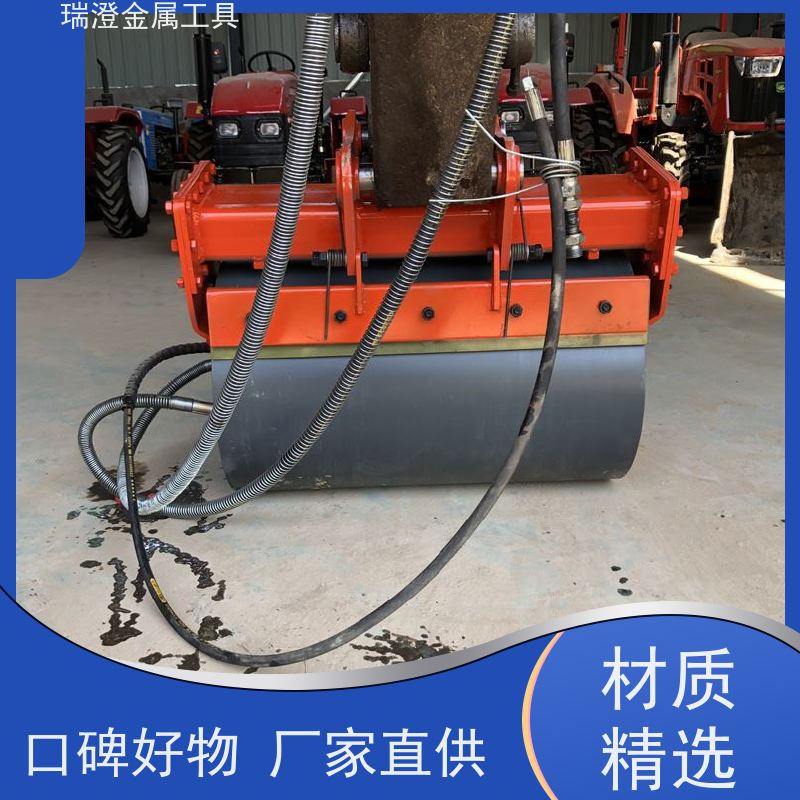 瑞澄挖机属具 道路施工 滚筒振动夯 按需定制 性价比高