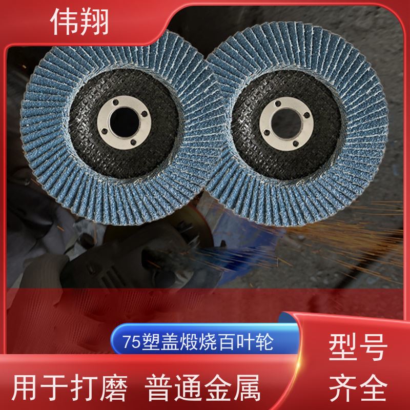 伟翔 100mm抛光片 不锈钢百叶轮 品质稳定 耐高温 供货及时