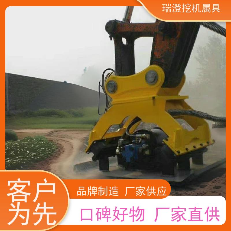 瑞澄金属机具 路面地基 平板夯夯土 移动灵活 性价比高