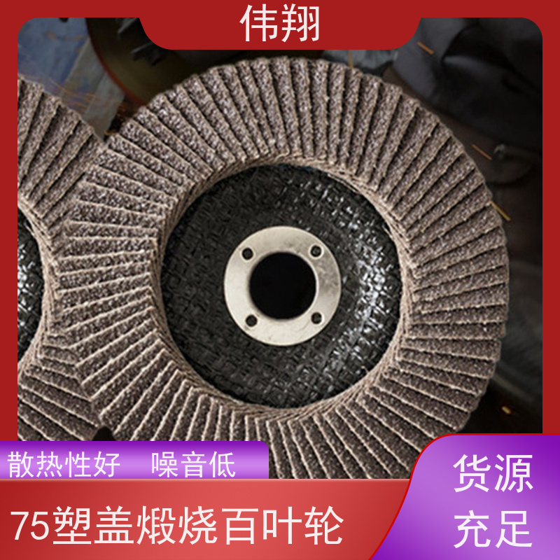 伟翔 90网盖百叶轮 用于打磨普通金属 接受贴牌加工定制