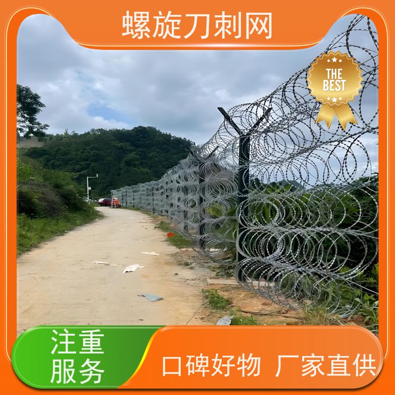 学校围墙防盗防爬刺网防攀爬铁蒺藜刺丝滚笼颜色