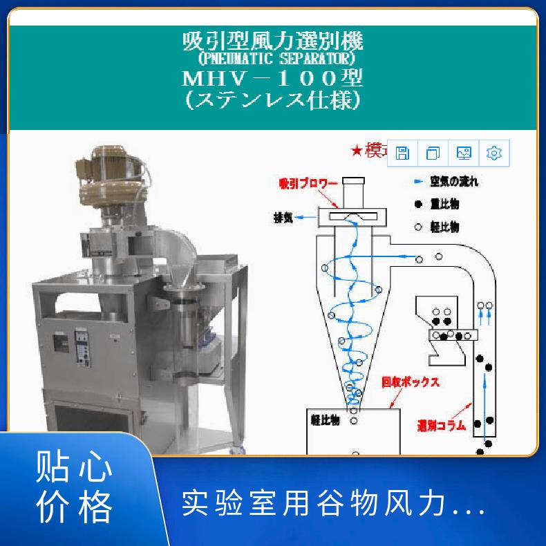 日本harashima原岛电气工业实验室用谷物风力选别机MH-100R型
