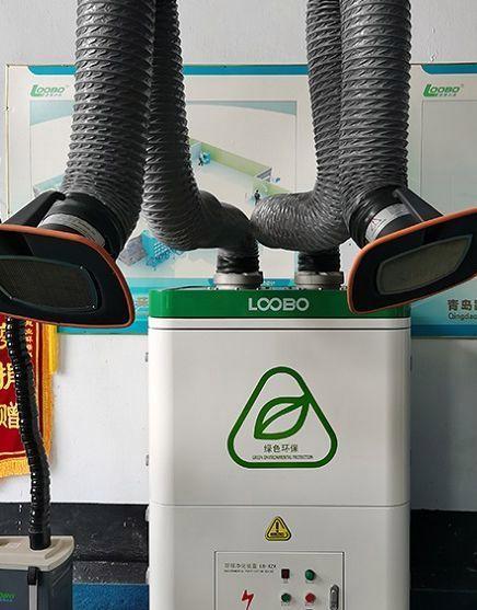路博环保现货批发旱烟净化器 焊烟机移动式 4kw焊