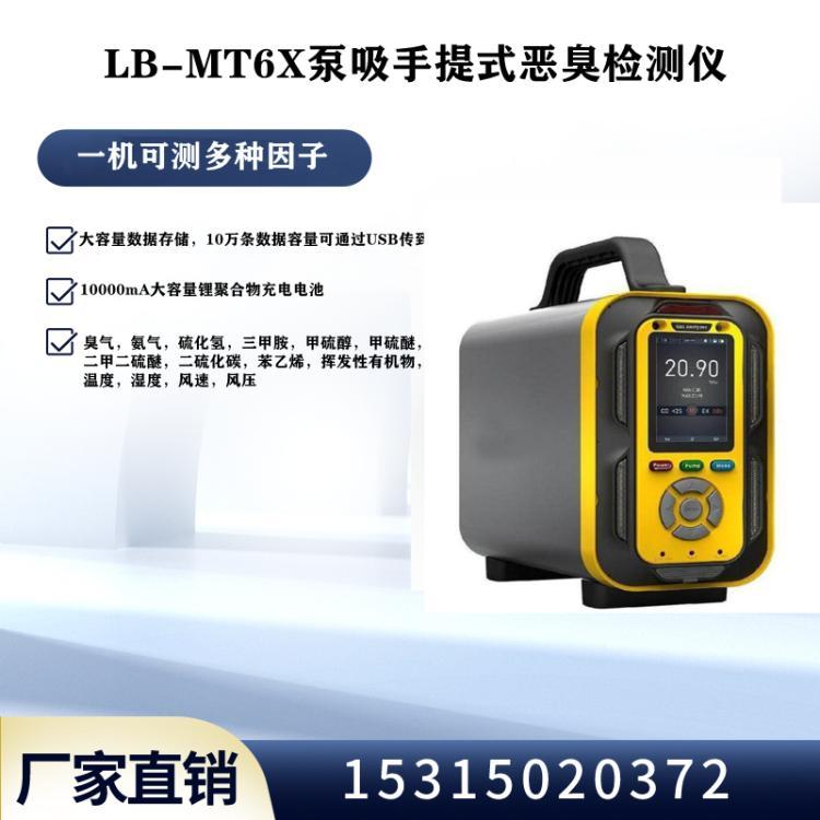 化工园区巡检用LB-MT6X手提式环境六参数气体分析仪