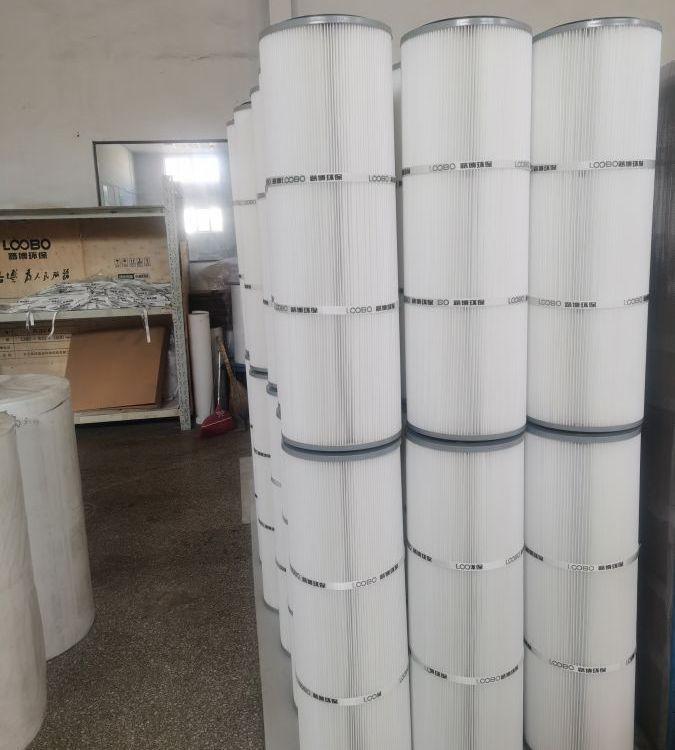 滤筒除尘器风阻增加 吸风效果减弱的 处理方式 更换路博覆膜滤芯