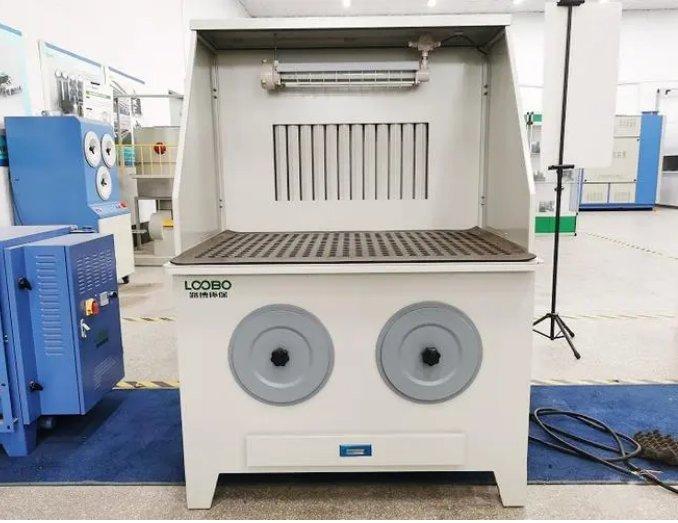 路博环保工件打磨除尘工作台 角磨机粉尘收集净化器