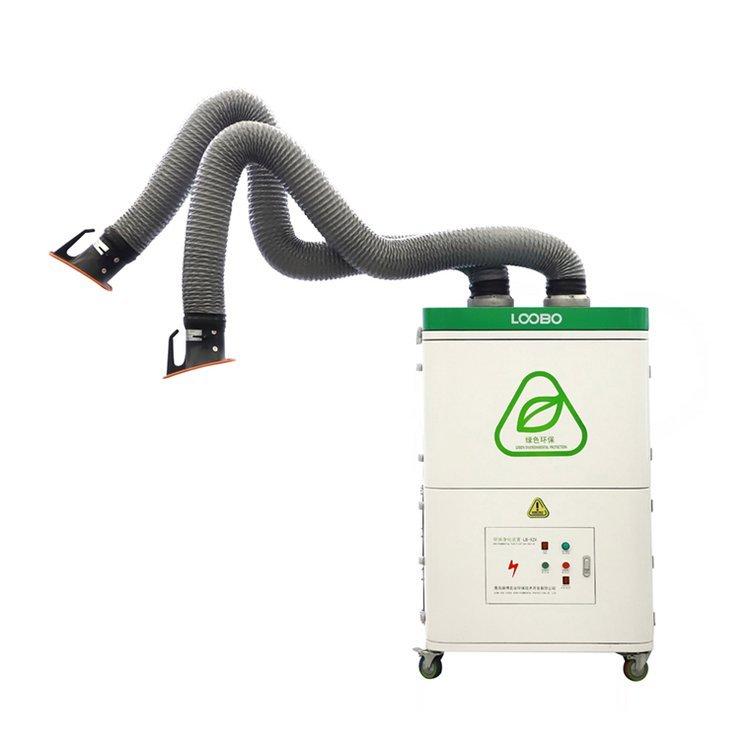 路博 移动式焊烟净化器 电焊烟尘净化器 灵活方便