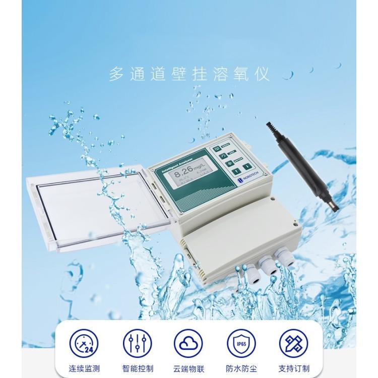 壁挂多通道溶解氧检测仪LB-9600YG水产养殖 污水处理曝气池